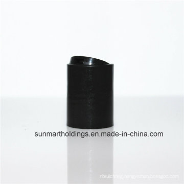 20415 Black Disc Cap for Plastic Packaging